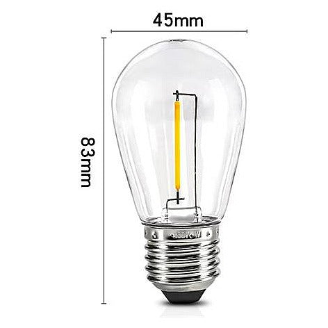 RZ-IL-3 - BOMBILLA LED DE FILAMENTO E27 1W (20/1)