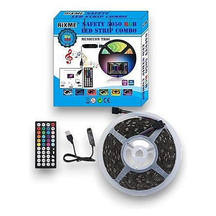 IP-RZL19 - TIRA LED RGB CON CONTROL REMOTO (60/1)