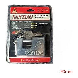 HS-ML-10 - CANDADO RECTANGULAR 90MM (48/1)