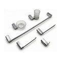 BA-BP4 - SET DE ACCESORIOS DE BAÑO CROMADOS (5/1)