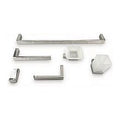 BA-BP10 - SET DE ACCESORIOS DE BAÑO EN ACERO INOXIDABLE (5/1)