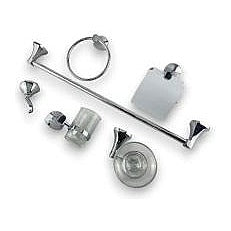 BA-BP5 - SET DE ACCESORIOS DE BAÑO CROMADOS (5/1)