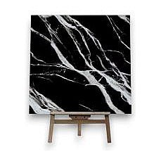 BM-CTT12 - AZULEJO CERÁMICO NEGRO MARMOLEADO 60CM*60CM (120/1)