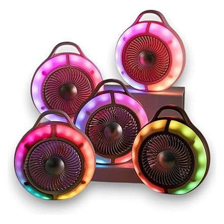 DQ46025 - VENTILADOR PORTÁTIL CON LUCES LED (60/1)