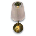 ZM73071 - LÁMPARA DE MESA CON BASE METÁLICA (20/1)