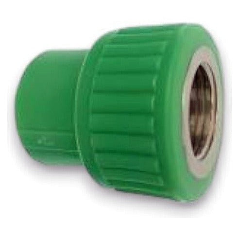 BA-PPR18 - CONECTOR ROSCADO DE PVC VERDE (150/1)