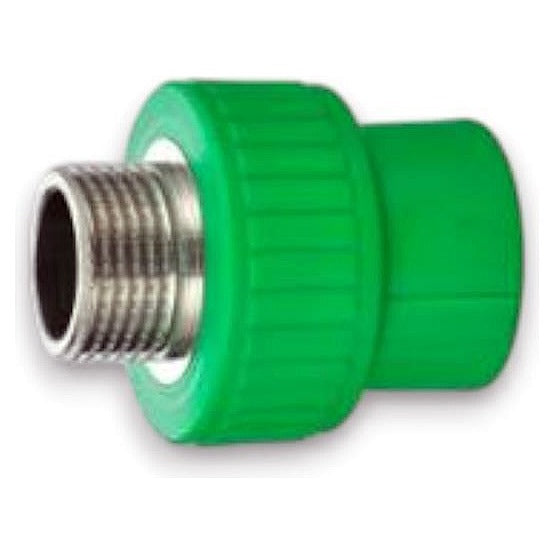 BA-PPR19 - CONECTOR DE PVC CON ROSCA METÁLICA (200/1)