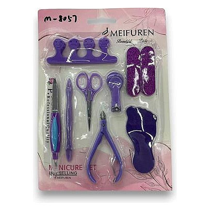 H-LBS55 - SET DE MANICURA PÚRPURA (240/1)