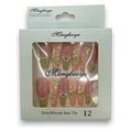H-LBS47 - UÑAS POSTIZAS DECORATIVAS 12 PIEZAS (720/1)