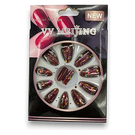 H-LBS92 - UÑAS POSTIZAS DECORADAS (720/1)