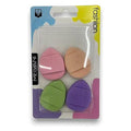 MJ14028 - ESPONJAS DE MAQUILLAJE COLORIDAS (1200/1)