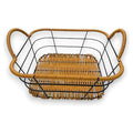 CH85-095 - CESTA DE ALAMBRE Y MIMBRE (48/1)