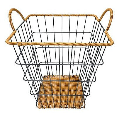 CH85-091 - CESTA DE ALAMBRE CON ASAS (10/1)