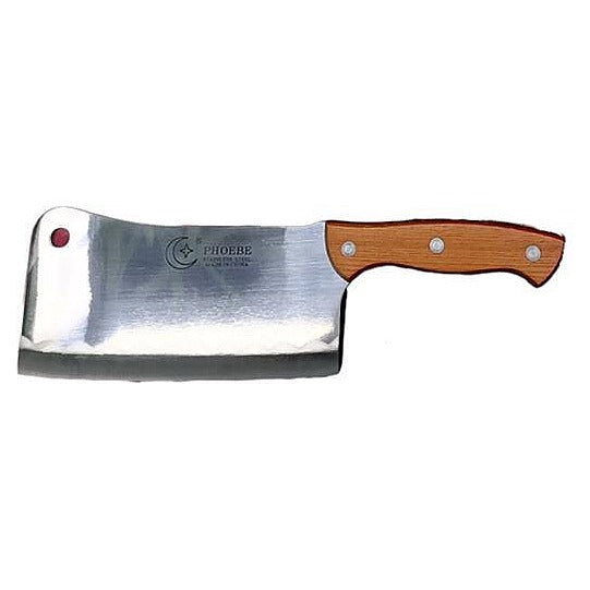 JJ54784 - CUCHILLA DE CARNICERO CON MANGO DE MADERA (60/1)