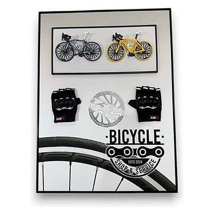 JJ53736 - CUADRO DECORATIVO DE BICICLETAS (6/1)