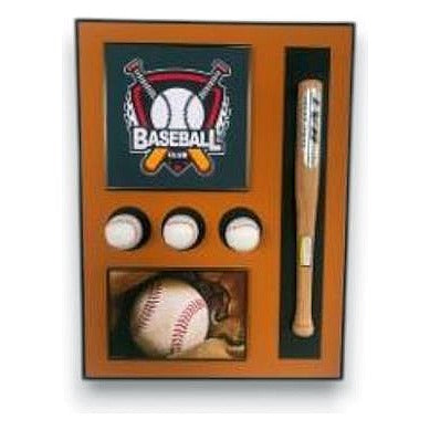 JJ53737 - SET DECORATIVO DE BÉISBOL EN CUADRO (6/1)