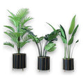 YD-IFS19 - SET DE MACETAS CON PLANTAS ARTIFICIALES (10/1)