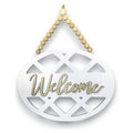 GY32772 - CARTEL COLGANTE "WELCOME" (144/1)
