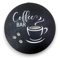 GY32780 - RELOJ DE PARED CON DISEÑO DE CAFÉ (72/1)