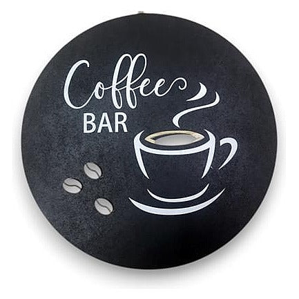 GY32780 - RELOJ DE PARED CON DISEÑO DE CAFÉ (72/1)
