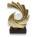 GY32489 - ESCULTURA DECORATIVA DORADA (12/1)