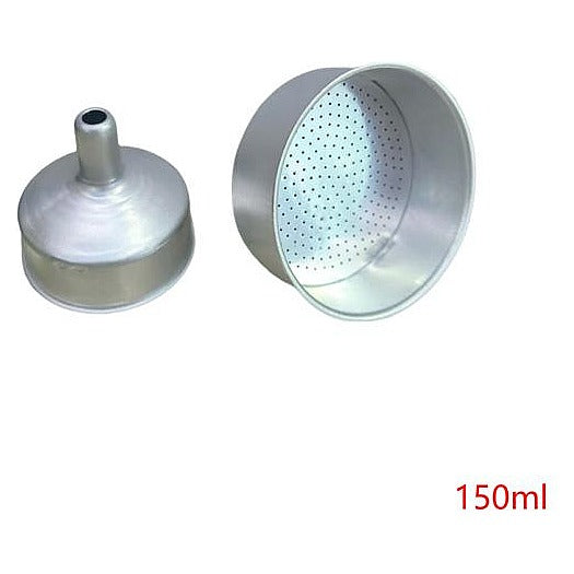 KT-SLA01 - EMBUDO CON COLADOR METÁLICO 150 ML (144/1)