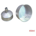 KT-SLA03 - EMBUDO COLADOR METÁLICO 450 ML (144/1)