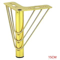 HS-AC-XZ1 - PATA METÁLICA DORADA 15CM (40/1)