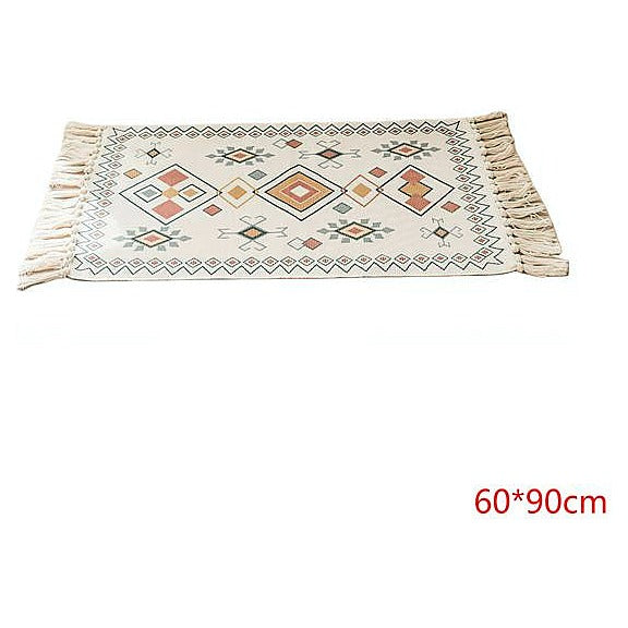 HG-QSM53 - ALFOMBRA CON FLECOS 60*90 CM (50/1)