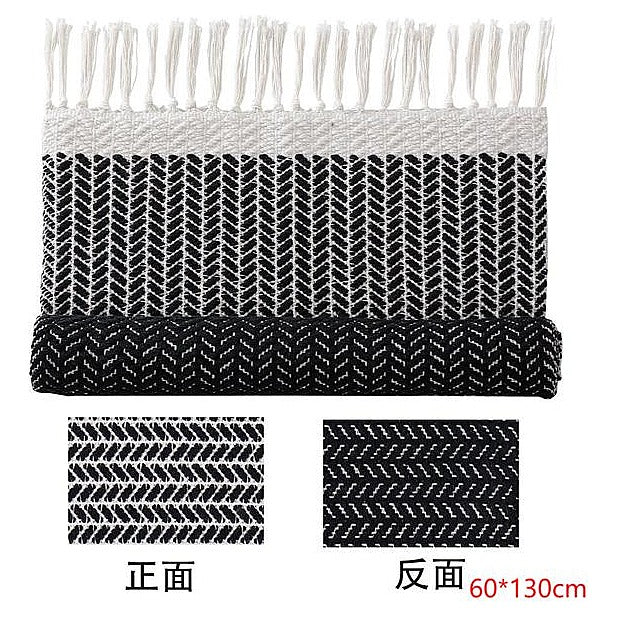 HG-QSM52 - ALFOMBRA CON FLECOS 60*130 CM (50/1)