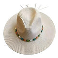 JJ53714 - SOMBRERO DE PAJA CON CINTILLO DECORATIVO (240/1)