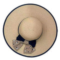 JJ53717 - SOMBRERO DE PAJA CON LAZO DECORATIVO (240/1)