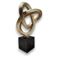 GY32486 - ESCULTURA DECORATIVA DORADA (8/1)