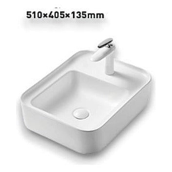 WY21038 - LAVAMANOS RECTANGULAR BLANCO (1/1)