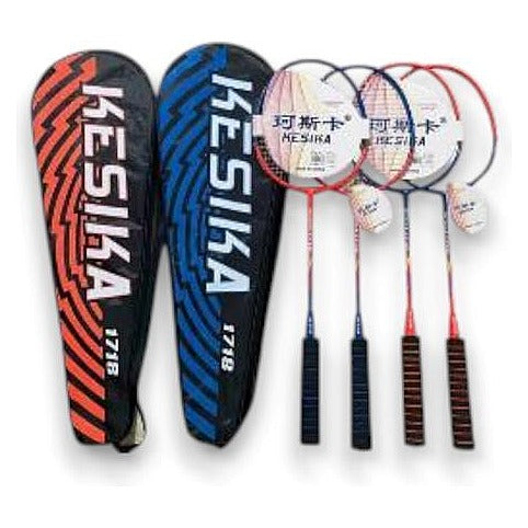 WT91083 - SET DE RAQUETAS DE BÁDMINTON CON FUNDAS (50/1)