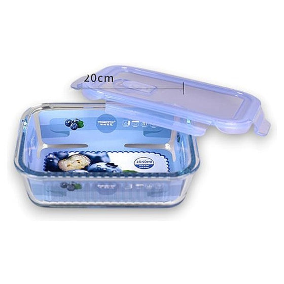 JJ54629 - RECIPIENTE DE VIDRIO CON TAPA 1040ML (24/1)