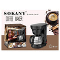 CM-102 - CAFETERA ELÉCTRICA 650W, 6 TAZAS (8/1)