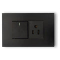 HS-E-SPC1 - COMBO INTERRUPTOR Y TOMACORRIENTE (200/1)