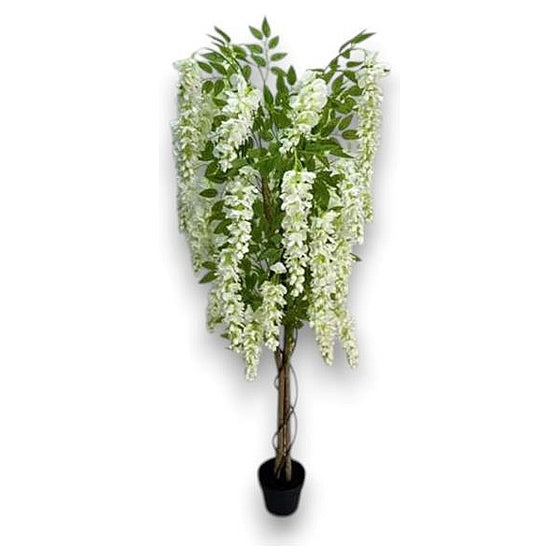 CF-EHF08 - PLANTA ARTIFICIAL CON FLORES BLANCAS 1.7M (4/1)