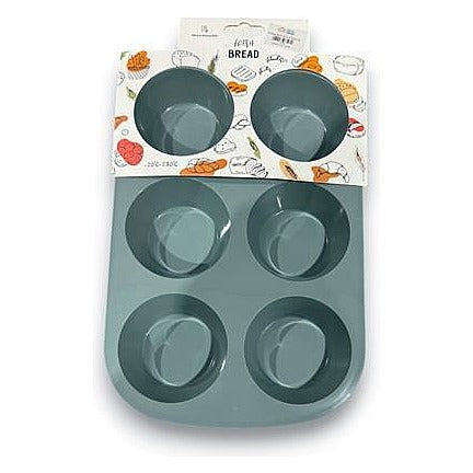KT-YDN10 - MOLDE DE SILICÓN PARA MUFFINS (120/1)