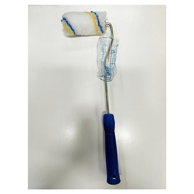 HS-RB1 - CEPILLO PARA PULGAR CON RAYAS AZULES Y AMARILLAS DE 4" (200/1)