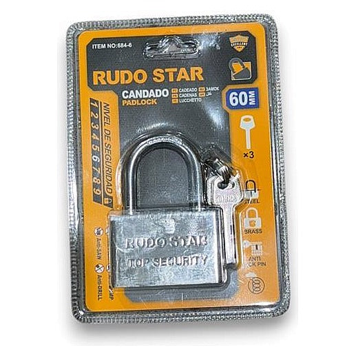 684-6 - CANDADO DE SEGURIDAD 60MM (72/1)