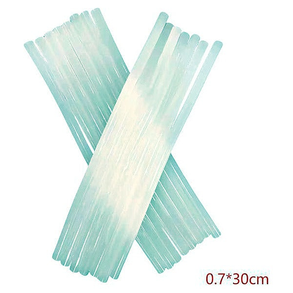 HS-HX-14 - BARRAS DE SILICÓN TRANSPARENTE 0.7*30CM (20/1)
