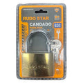 HS-PJL2 - CANDADO DE LATÓN 63MM RUDO STAR (72/1)