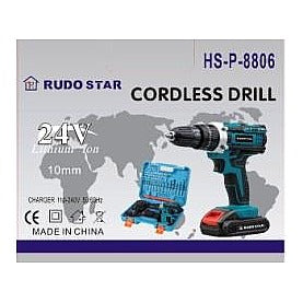 HS-P- 8806 - TALADRO INALÁMBRICO 24V (10/1)