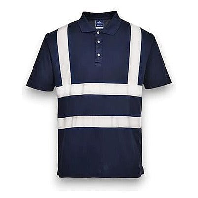 FAZ-4X5 - POLO DE SEGURIDAD REFLECTANTE AZUL (1/1)