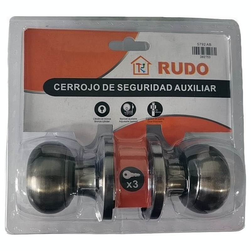 HX-QXS-2 - CERROJO DE SEGURIDAD AUXILIAR (24/1)
