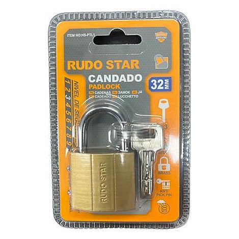 HS-PTL1 - CANDADO DE LATON 32MM (240/1)
