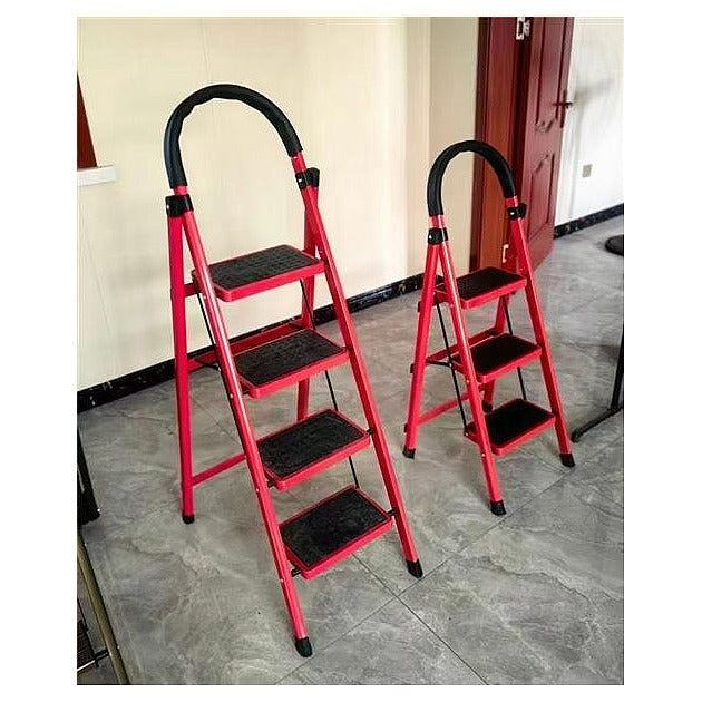 HS-IL2 - ESCALERA PLEGABLE METÁLICA (6/1)