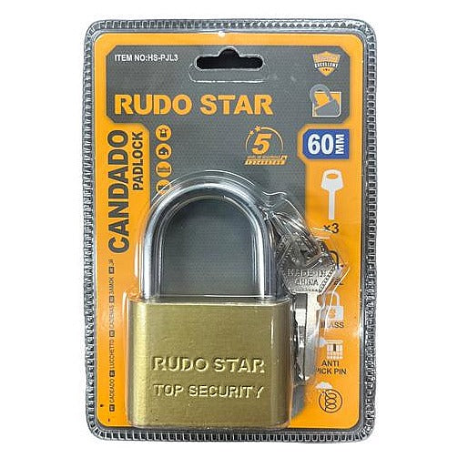 HS-PJL3 - CANDADO DE SEGURIDAD 60MM (72/1)